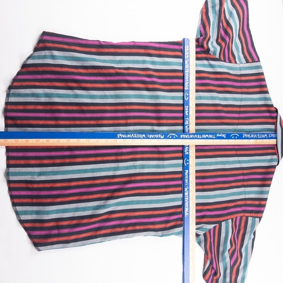 Wrangler Western Shirt Mens 16.5 L Tall Multi Color Vintage Pearl Snap Stripe - Picture 2 of 9